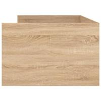 Bedframe met lades sonoma eikenkleurig 90x200 cm - thumbnail