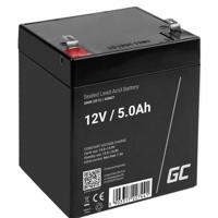 Green Cell Green Cell - USV-Akku - 1 x Batterie - Sealed Lead Acid (SLA) Loodaccu 12 V 5 Ah Loodvlies (AGM) (b x h x d) 90 x 107 x 70 mm Kabelschoen 6.35 mm - thumbnail