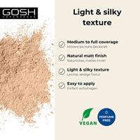Gosh Mineral Powder 8 g 004 Natural Gezichtspoeder - thumbnail