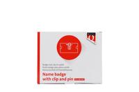 Badge quantore clip+speld 40x75mm | 960 stuks - thumbnail