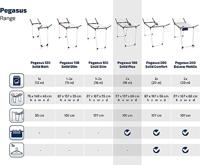 Leifheit 81510 Staand Droogrek Pegasus 180 Solid Plus - thumbnail
