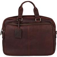 Burkely Antique Avery Workbag 15.6" laptop bag -Brown - thumbnail