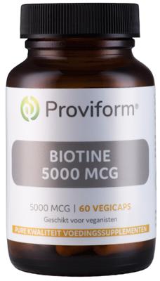 Proviform Biotine 5000mcg Vegicaps 60st Proviform Biotine 5000mcg Vegicaps 60st