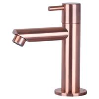 Differnz koudwaterkraan recht rood koper - thumbnail