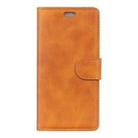 Shop4 - iPhone Xr Hoesje - Wallet Case Matte Retro Look Bruin - thumbnail