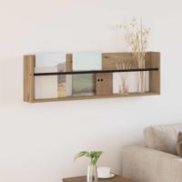 Tijdschrift Rek Artisan Eiken 100 x 12 x 30 cm Bewerkt hout - thumbnail