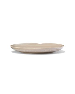 HEMA Ontbijtbord ⌀21cm PUUR reactief glazuur beige (beige)