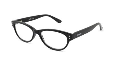 Leesbril Croon Classic-Shiny Black-+2.50