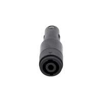 Adam Hall 4 Star ASM4 XM3 speaker male naar XLR male verloopplug - thumbnail