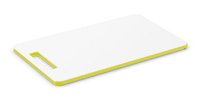 Rotho snijplank 25x15x0.9 cm wit/limoen groen