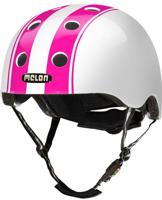 Melon helm urban active double pink white xl-2xl - thumbnail