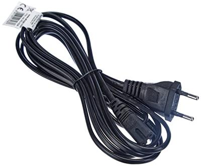 Akyga Stroom Aansluitkabel [1x Apparaatbus C7 - 1x Euro-stekker] 3.00 m Zwart