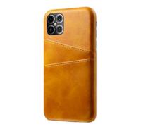 Casecentive Leren Wallet back case iPhone 12 Mini bruin - thumbnail