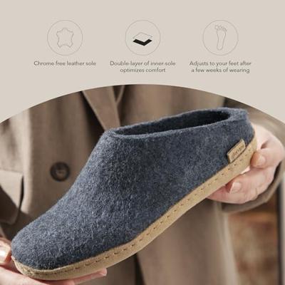 Pantoffels voor hem & haar, jeansblauw Maat: 40 Pantoffels voor hem & haar, jeansblauw Maat: 40