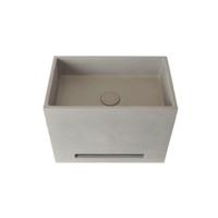 Fontein Ideavit Idea.Wall 40x25x30 cm Rechthoek Beton Grijs/Bruin Ideavit - thumbnail