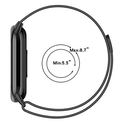 Milanese band - Multicolor - Xiaomi Smart Band 8 & 9 Milanese band - Multicolor - Xiaomi Smart Band 8 & 9