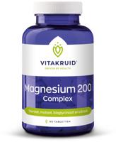 Vitakruid Magnesium 200 Complex Tauraat Malaat Bisglycinaat 90 - thumbnail