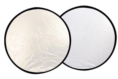 Linkstar Reflectiescherm 2 in 1 R-60SW Zilver/Wit 60 cm Linkstar Reflectiescherm 2 in 1 R-60SW Zilver/Wit 60 cm
