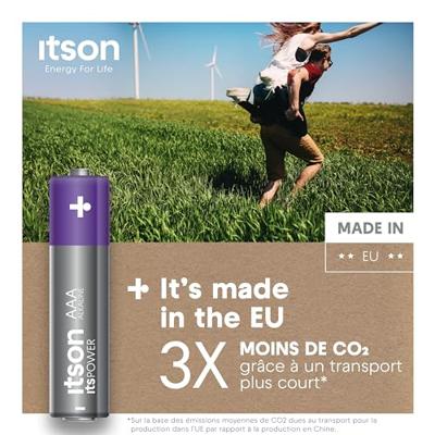 itson Itspower AAA batterij (potlood) 1.5 V 8 stuk(s) itson Itspower AAA batterij (potlood) 1.5 V 8 stuk(s)