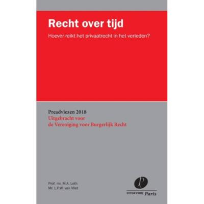 Recht over tijd (Paperback) Recht over tijd (Paperback)