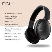 Oordopjes DCU 34152500 Zwart - thumbnail