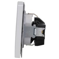 Jung LS1520LG Wandcontactdoos met randaarde Inzetstuk 1-voudig Grijs 1 stuk(s) - thumbnail