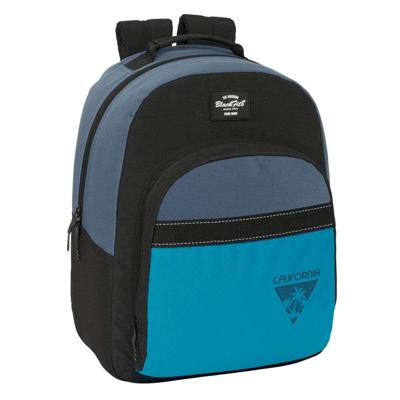 Schoolrugzak BlackFit8 California Blauw Zwart 32 x 42 x 15 cm