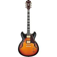Ibanez Artstar AS113 Brown Sunburst semi-akoestische gitaar met koffer - thumbnail