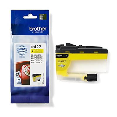 Originele inktcartridge Brother LC-427Y Geel - thumbnail