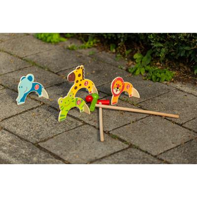 Outdoor Play dieren croquet set