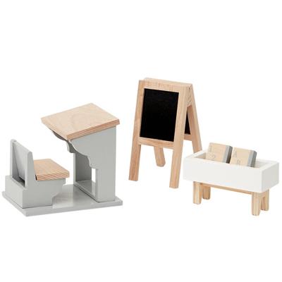 byAstrup houten poppenhuis klaslokaal 3 delig byAstrup houten poppenhuis klaslokaal 3 delig