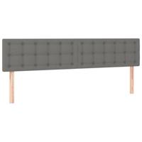 Bedframe zonder matras 120x190 cm stof donkergrijs - thumbnail