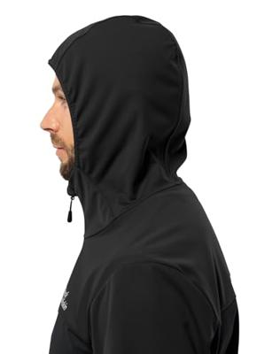 Jack wolfskin Feldberg Hoody Softshell Jas Heren Black L