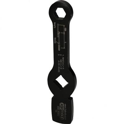 KS Tools 460.5060 3/4 slag-zeskant-sleutel met 2 slagvlakken, 18 mm KS Tools 460.5060 3/4 slag-zeskant-sleutel met 2 slagvlakken, 18 mm