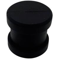 TRU COMPONENTS TC-BTK-B Kabeldoorvoering Thermoplastische rubbers Zwart 1 stuk(s) - thumbnail