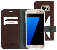Classic Wallet Case Samsung Galaxy S7 - Smartphonehoesje - Booktype - PU leer - inclusief pashouder - Bruin - thumbnail