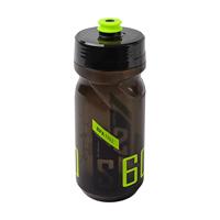 Polisport bidon met schroefdop s600 600ml restyle transparant/zwart/zwart - thumbnail