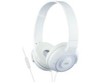 JVC HA-SR225-W-E on-ear lichte hoofdtelefoon met afstandsbediening/microfoon wit - thumbnail