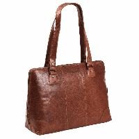 Chesterfield Leren Schoudertas Resa Cognac - thumbnail