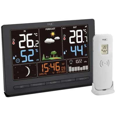 TFA Dostmann SEASON 2 35.1118.01 Draadloos weerstation Verwachting voor 12 tot 24 uur Aantal sensoren max.: 3 stuk(s) TFA Dostmann SEASON 2 35.1118.01 Draadloos weerstation Verwachting voor 12 tot 24 uur Aantal sensoren max.: 3 stuk(s)