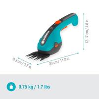 GARDENA Accu Gras- & Buxusschaar ClassicCut Li grasschaar - thumbnail