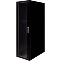 ROLINE 19-inch netwerkkast Basic 42 U, 600x1000 BxD Glazen deur zwart - thumbnail