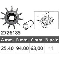 CEF500185 - Impeller J09-838S Johnson Pump - thumbnail