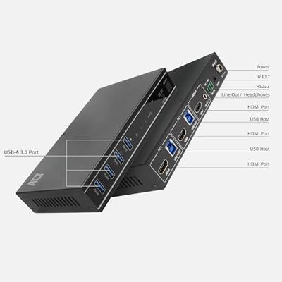 ACT 2-poorts HMDI 4K KVM switch - thumbnail
