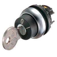 Eaton 216517 M22-WRS/K11 Sleutelknop Kunststof frontring Sleutel Zwart 1 stuk(s) - thumbnail