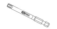 KS Tools 918.3560 9183560 Torx-bit T 20 Speciaal staal Vernikkeld E 6.3 1 stuk(s) - thumbnail