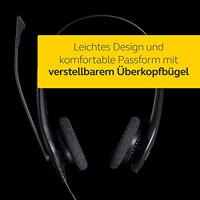 Jabra Biz 1500 QD On-ear stereo headset met snelkoppeling, kabelhoofdtelefoon met ruisonderdrukkende microfoon en volumepuntbescherming voor tafeltelefoons - thumbnail