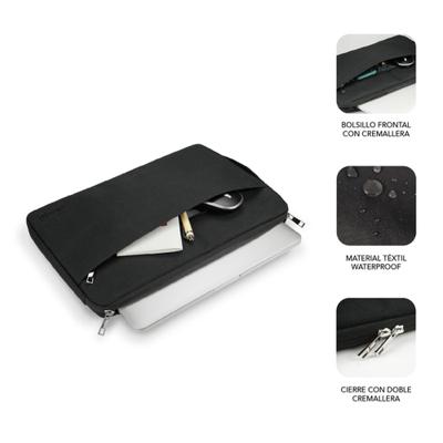 Tablet sleeve Subblim SUB-LS-0PS0001 Zwart