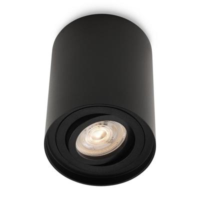 LED opbouwspot Centra zwart met GU10 fitting