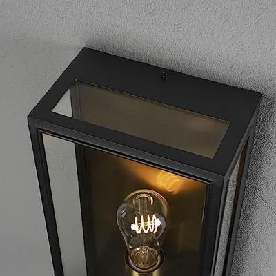 KonstSmide Landelijke muurlampCarpi zwart met goud - 7349-758 - thumbnail